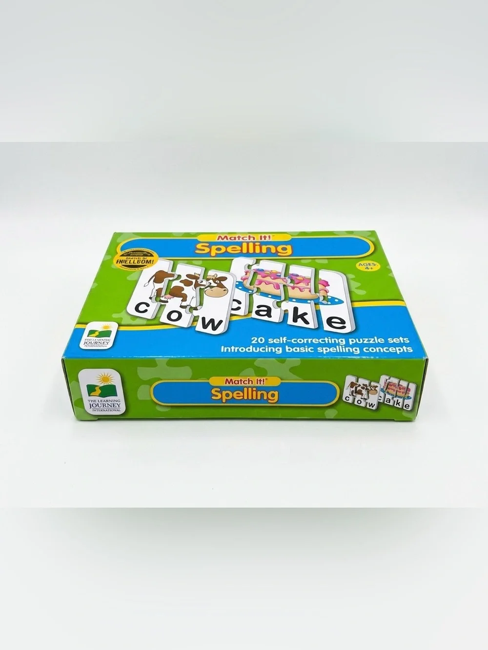 The Learning Journey Match It! Spelling Educational Puzzle Game - Ages 4+